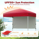Pop-Up Canopy Tent 6x4 ft with Half Sidewall by LJGDeals