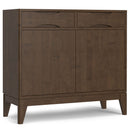 Harper - Entryway Storage Cabinet - Walnut Brown by HouseOfZazla