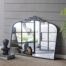 Arch Mirror, Baroque Inspired Wall Decor For Bathroom, Bedroom, Living Room by Unique Piece Furniture