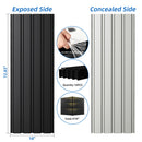72.8IN Galvanized Metal Roof Panels - 10 PCS