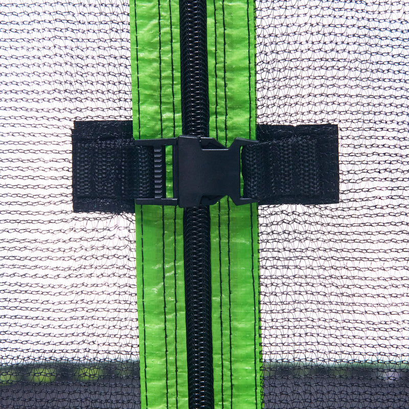 16FT Trampoline with Slide, Outdoor Trampoline for Kids and Adults with Enclosure Net and Ladder,football goal,backboard