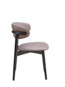 Lanae - Polished Microfiber Side Chair (Set of 2) - Gray by HouseOfZazla