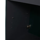 Contemporary Freestanding Bathroom Vanity With Resin Sink & Soft-Close Cabinet Doors by HouseOfZazla