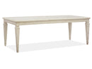 Newport - Rectangular Dining Table - Alabaster