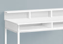 Computer Desk for Home Office with Standing Storage Shelves by HouseOfZazla