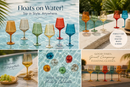 European Style Crystal, Stemmed Wine Glasses | Set of 6 | 15oz by The Wine Savant
