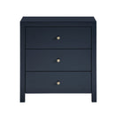 Nevarre - 3 Drawer Nightstand by HouseOfZazla