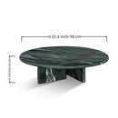Luxury Coffee Table With Unique Veining, Unique Stone Design by HouseOfZazla
