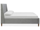 Lindon - Complete Upholstered Island Bed
