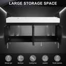 Freestanding Bathroom Vanity With Resin Sink And Storage Cabinet by HouseOfZazla