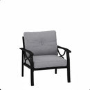 All-Weather Armchairs With Cushions, Modern Sculptural Design (Set of 2) by HouseOfZazla