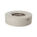 Outdoor 50,000 BTU Round MgO Concrete Propane Fire Pit