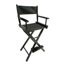 Casual Home Director's Chair, Foldable Style, Suitable For Adults (Set of 2) - Black by HouseOfZazla