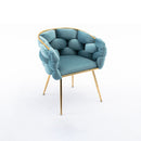 Luxury Modern Simple Leisure Single Sofa Chair Bedroom Lazy Person Household Dresser Stool Manicure Table Back Chair by HouseOfZazla