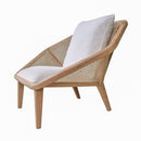 Tectona - Teak Leisure Chair - Natural Wood / Brown by Unique Piece Furniture