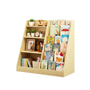 Kids Bookshelf with Toy Storage Organizer, 34.65" Multi-Tier