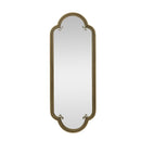 Scalloped Oval Wall Mirror, Vintage