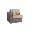 Modern Patio Rattan Sectional Set With Cushions by Unique Piece Furniture
