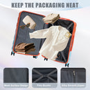 3-Piece Spinner Wheel Luggage Set with Gradient Color