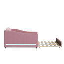 Upholstered Daybed With Light And Trundle by HouseOfZazla