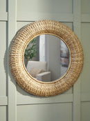 Briggsburg - Accent Mirror - Natural by Unique Piece Furniture
