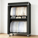 Freestanding Garment Rack with Dust Cover