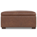 Gabbie - Coffee Table Upholstered Storage Ottoman by HouseOfZazla