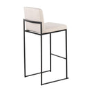 Fuji - Contemporary High Back Barstool Elegant Design by HouseOfZazla