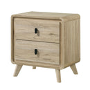 Nightstand & 2 Drawers - Beige by HouseOfZazla