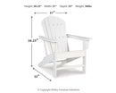 Sundown Treasure - Outdoor Adirondack Chair by Unique Piece Furniture