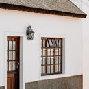 Black Outdoor Wall Lantern 2-Light