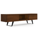Lowry - Handcrafted TV Media Stand - Walnut by HouseOfZazla