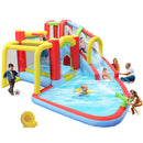 7-in-1 Inflatable Slide Water Park and Garden Bouncer by HouseOfZazla