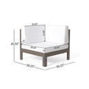 Brava - X Back Corner Chair by HouseOfZazla