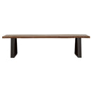 Wobegon - Rectangular Dining Bench - Gray by HouseOfZazla