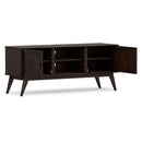 Draper - Handcrafted Mid Century Low TV Media Stand
