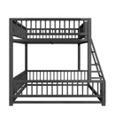 Bunk Bed With Ladder And Safety Guardrails by HouseOfZazla