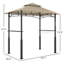 Double-Tiered Barbecue Gazebo Shelter by HouseOfZazla