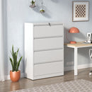Premium Drawer Metal Lateral File Cabinet With Lock by HouseOfZazla
