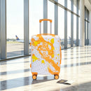 20 Inch PC Spinner Wheel Luggage, Carry-On Suitcase - Orange by HouseOfZazla