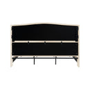 Platform Bed Frame With Tall Headboard And High Footboard by HouseOfZazla