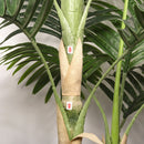 6FT Artificial Golden Cane Palm Tree with Black Pot