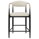 Kirkham - Upholstered Counter (Set of 2) - Beige