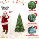 5ft Pre-Lit PVC Christmas Tree with 200 UL Lights