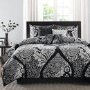 7 Piece Cotton Printed Comforter Set