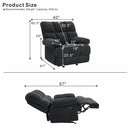 Modern Manual Rocker Recliner Chair