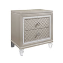 Cross - Glam Nightstand - Champagne by HouseOfZazla