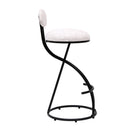 Round Print Bar Stools Upholstered Chairs For Kitchen (Set of 2) by HouseOfZazla