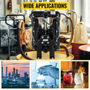 Air-Operated Double Diaphragm Pump 1 Inch Inlet Outlet Aluminum 35 GPM Max 120PSI by HouseOfZazla