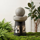 Outdoor Garden Lantern with Warm LED Light Deer Silhouette by HouseOfZazla